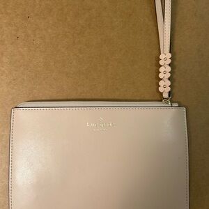 Kate Spade Beige/pink Wristlet